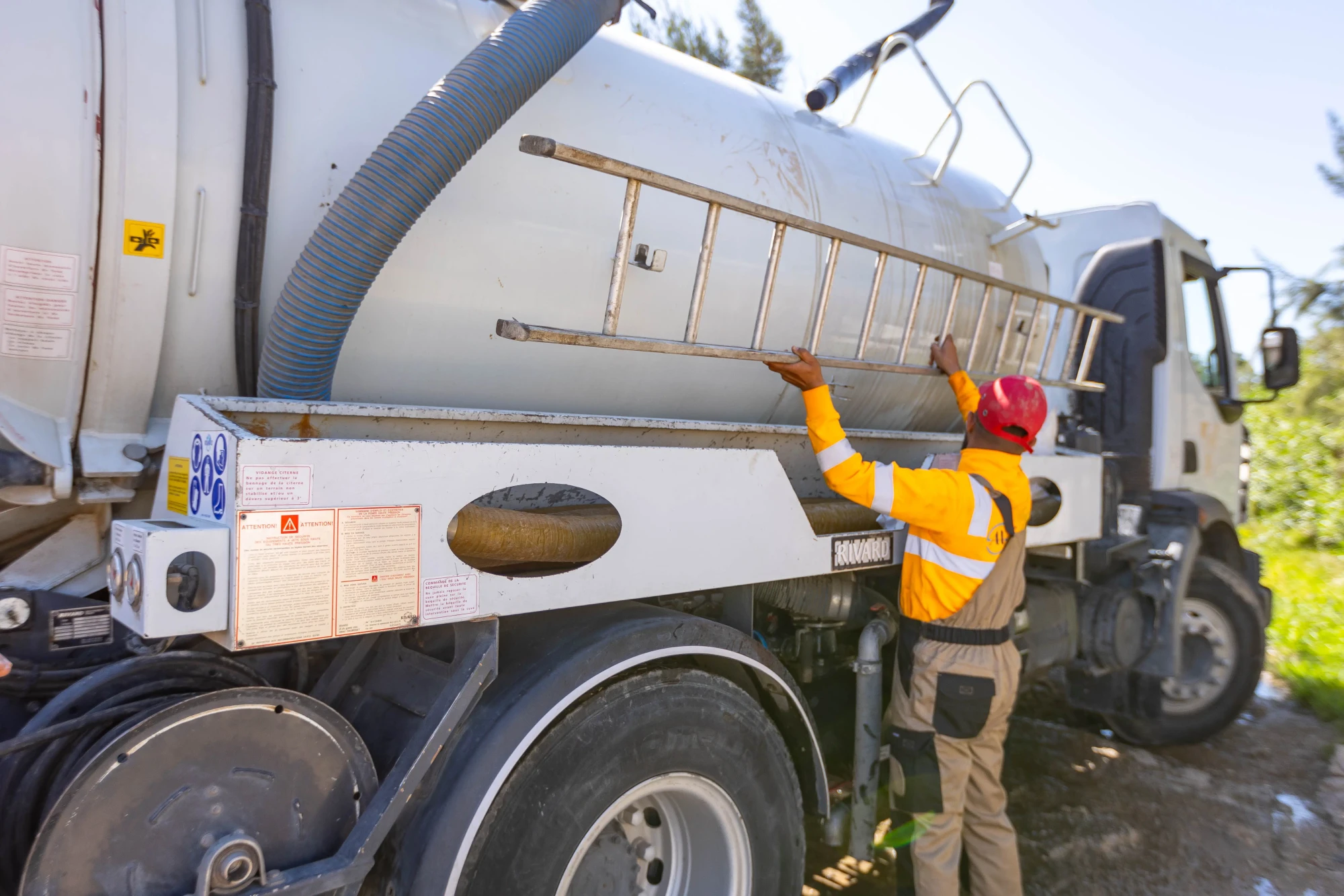 Cuve de camion vidange chez AAS